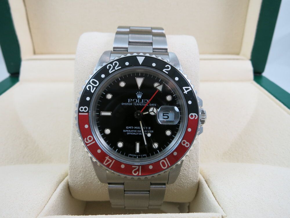 Rolex GMT Master II 16710 Coke with Tritium Dial and Hands - Image 2