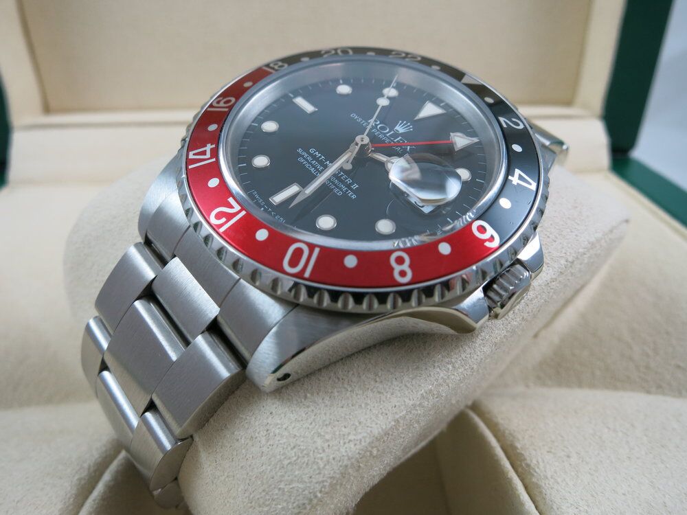 Rolex GMT Master II 16710 Coke with Tritium Dial and Hands - Image 3