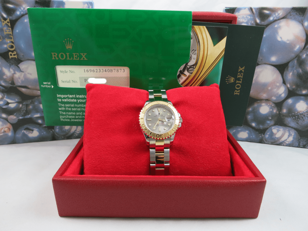 Rolex Yachtmaster 169623 Slate Dial Complete Set - Image 2