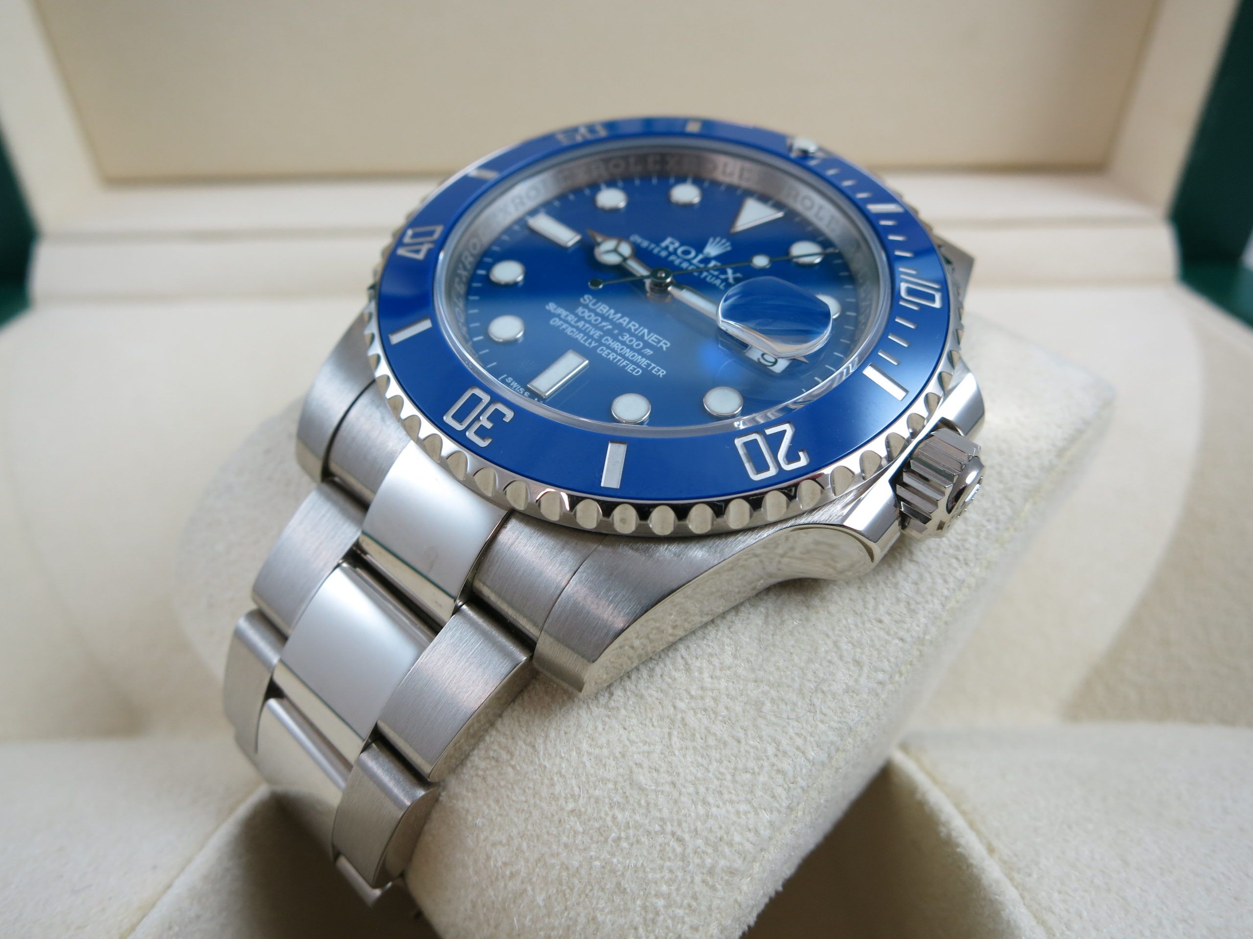 Rolex Submariner Ceramic White Gold 116619LB Complete Set - Image 4