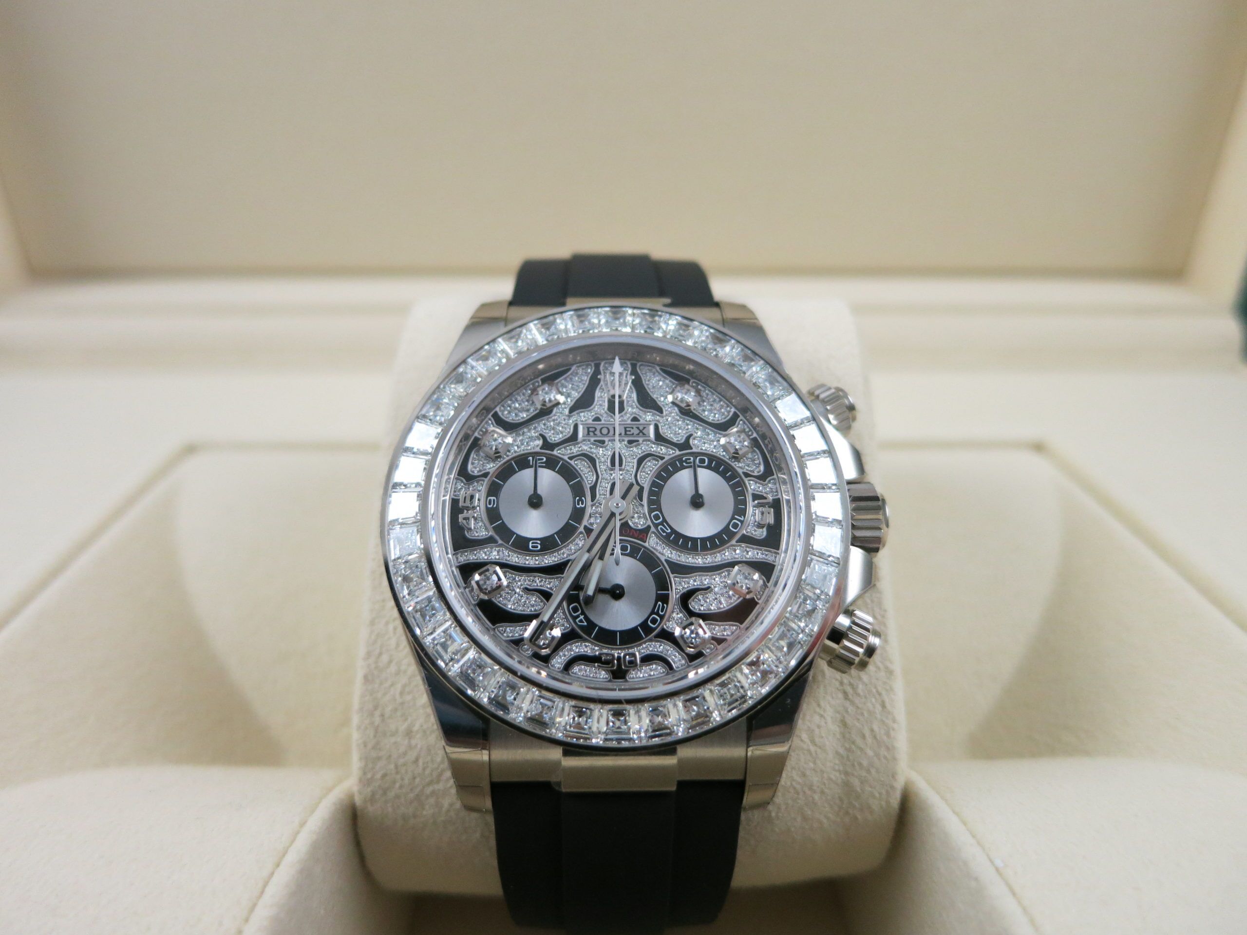 Rolex Daytona 116589TBR Eye of the Tiger White Gold Unworn